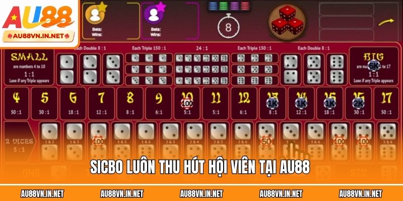 Sicbo luôn thu hút hội viên 