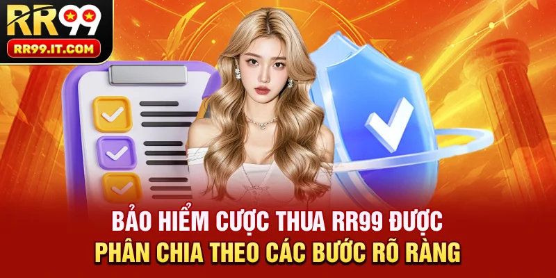 Bảo hiểm cược thua rr99 được phân chia theo các bước rõ ràng